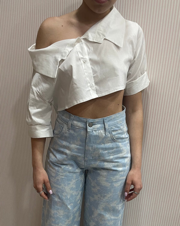 Camicia cropped Olga